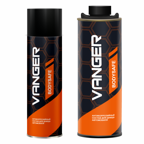 Антикор Мастика Vanger BODY Safe  для днища 1л ЕВРОБАЛЛОН