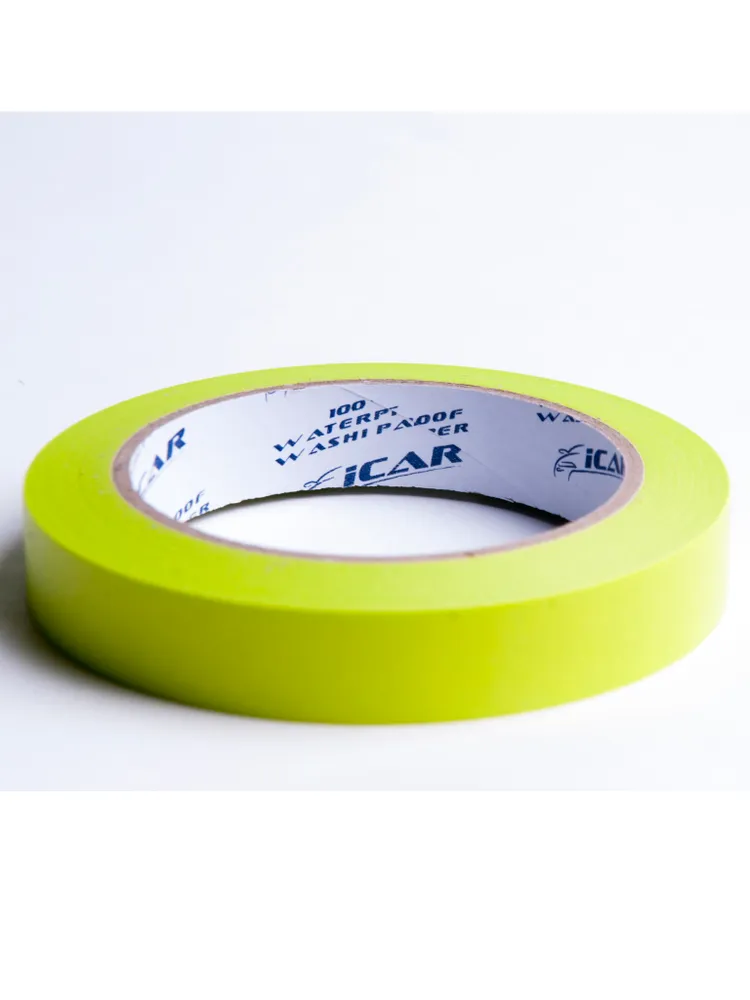 Скотч малярный ICAR Washi 100С  18ммх40м зеленый ICWT18-40GR
