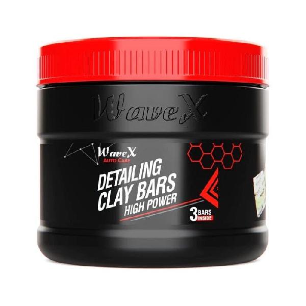 WaveX DCB3 Глина для очистки кузова 3*100мл Premium Detailing Clay Bar