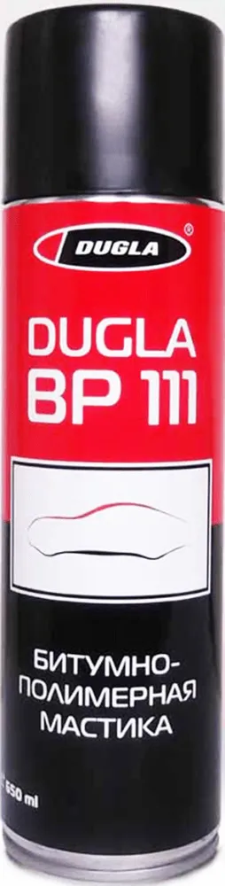 Антикор-спрей мастика DUGLA ВР111 полимерно-битумная 650мл D010201 (12)