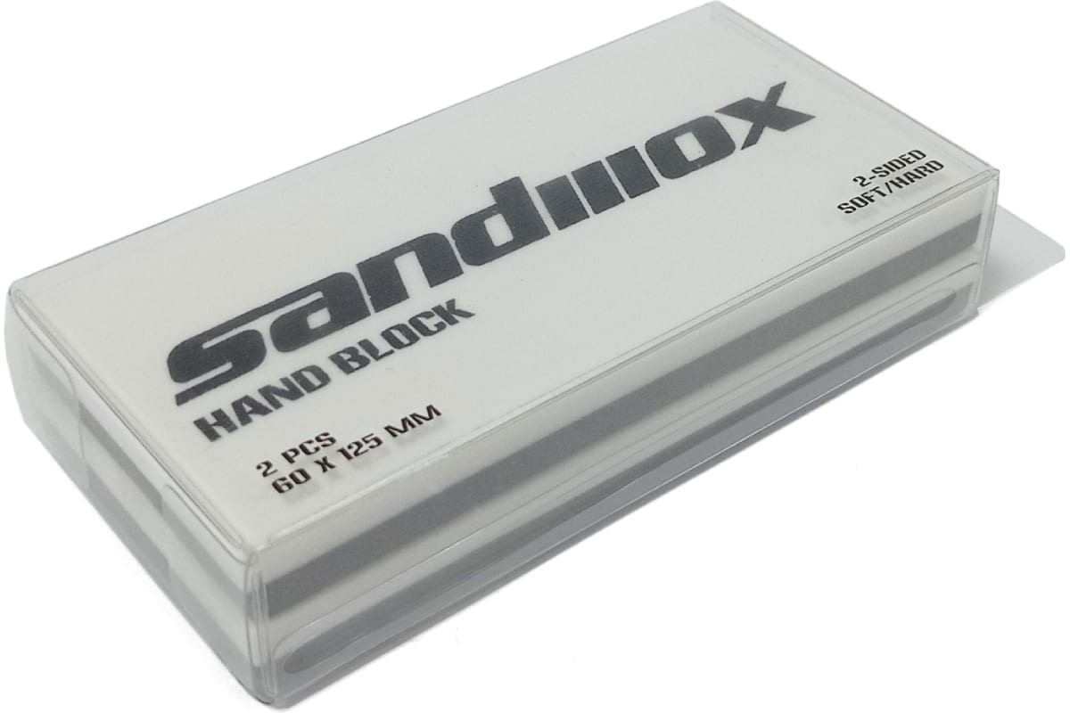Шлифок Sandwox блок-ракель 125*60*12мм гибкий аналог Мирка
